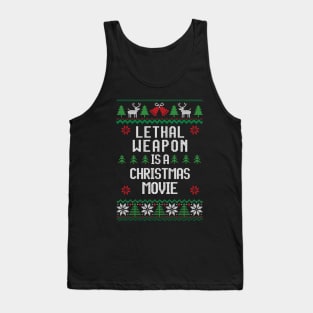 Lethal Weapon is a Christmas Movie Tank Top